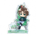 【グッズ-スタンドポップ】機動戦士ガンダム00 Sketchu! 玉座 アクリルスタンドJr. ロックオン・ストラトスの画像