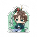【グッズ-ステッカー】機動戦士ガンダム00 Sketchu! 玉座 ステッカー ロックオン・ストラトスの画像