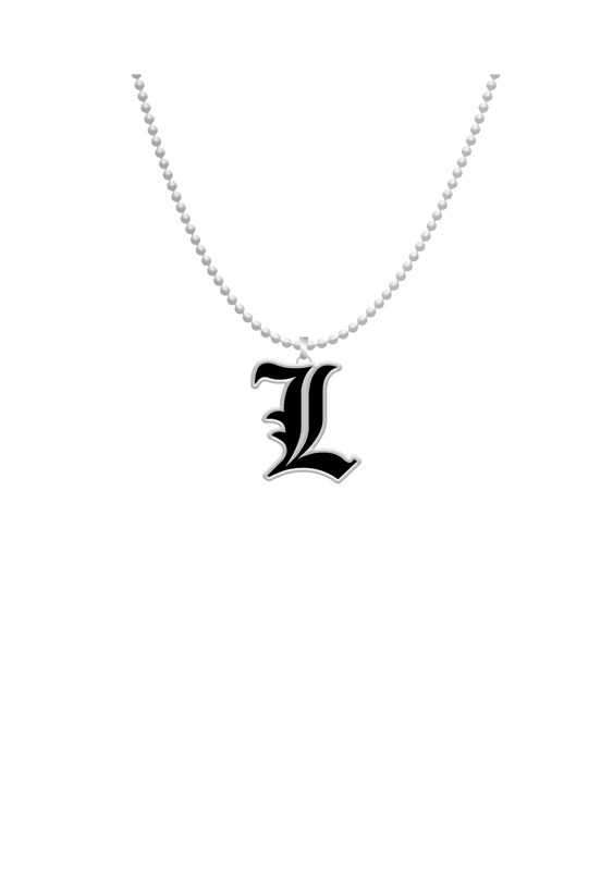 【グッズ-ネックレス】DEATH NOTE 【DEATH NOTE】「L」ロゴネックレス