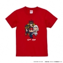 【グッズ-Tシャツ】北斗の拳×広島東洋カープ キッズTシャツ(集合) 90サイズの画像