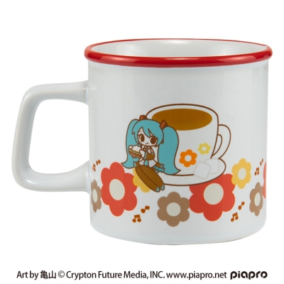 【グッズ-マグカップ】初音ミク マグカップ (初音ミク Art by 亀山 カフェ)