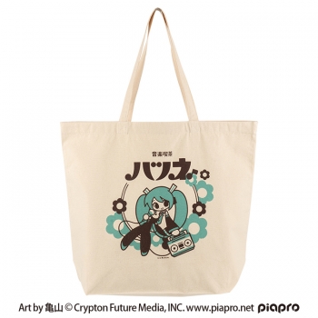 グッズ-バッグ】初音ミク ビッグトートバッグ (初音ミク Art by 亀山 