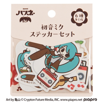 【グッズ-ステッカー】初音ミク ステッカーセット (初音ミク Art by 亀山)