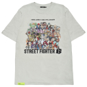 【グッズ-Tシャツ】ストリートファイター プリントTシャツ (ストリートファイター6 YEAR3)グレージュ L【アニメイト先行販売】の画像