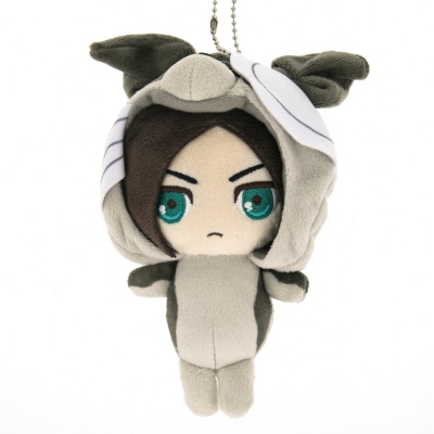 【グッズ-マスコット】進撃の巨人 あにまるっこぬいぐるみマスコット エレン The Final Season 負傷兵ver.