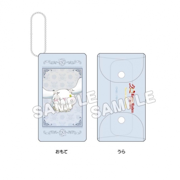 【グッズ-ポーチ】ローゼンメイデン×サンリオキャラクターズ クリアケース 雪華綺晶×シナモロール