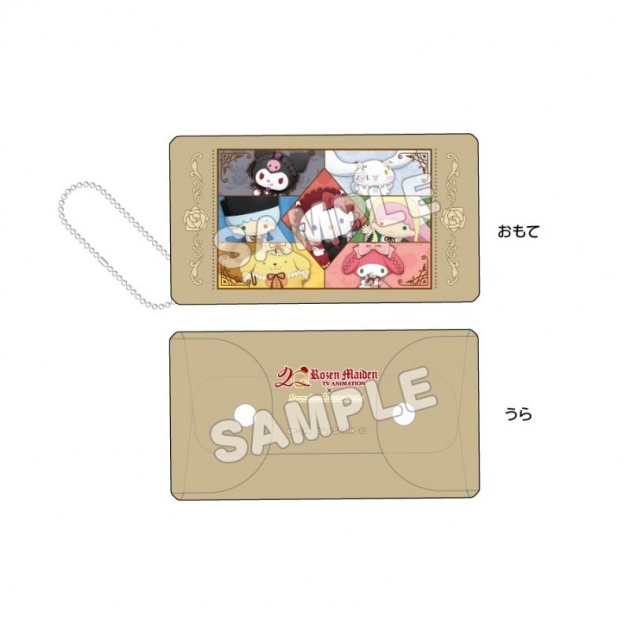 【グッズ-ポーチ】ローゼンメイデン×サンリオキャラクターズ クリアケース 集合