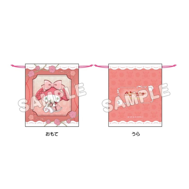【グッズ-巾着】ローゼンメイデン×サンリオキャラクターズ 巾着 雛苺×マイメロディ