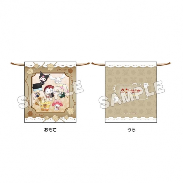 【グッズ-巾着】ローゼンメイデン×サンリオキャラクターズ 巾着 集合