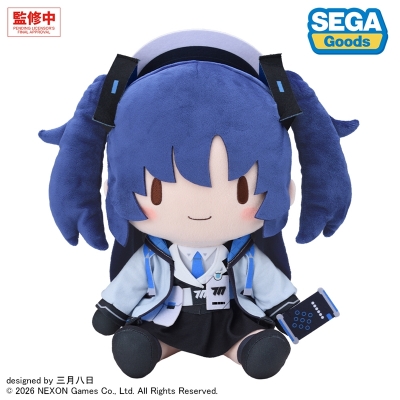 【グッズ-ぬいぐるみ】ブルーアーカイブ ユウカ ふわぷち ぬいぐるみ(L)