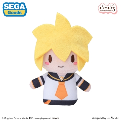 【グッズ-マスコット】ピアプロキャラクターズ 鏡音レン ふわぷち フィンガーマスコット