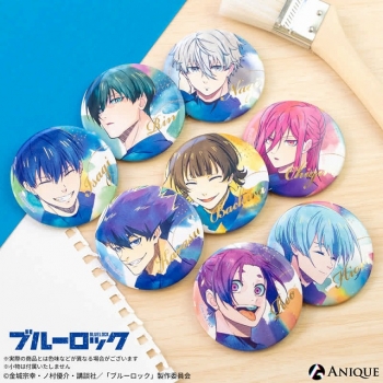 グッズ-バッチ】ブルーロック トレーディング箔押し缶バッジ(全8種 