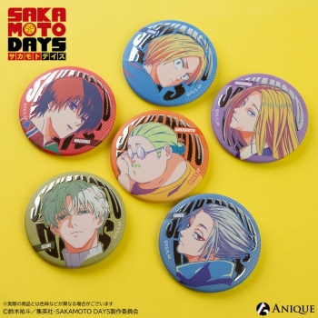 グッズ-バッチ】SAKAMOTO DAYS トレーディングジュエル缶バッジ(全6種 