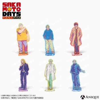 グッズ-スタンドポップ】SAKAMOTO DAYS 楽 カラフルアクリルスタンド 