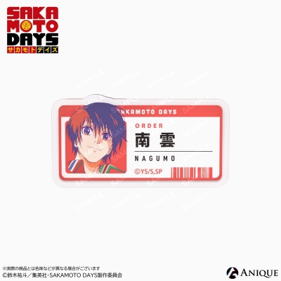 【グッズ-バッチ】SAKAMOTO DAYS 南雲 店員風アクリルバッジ