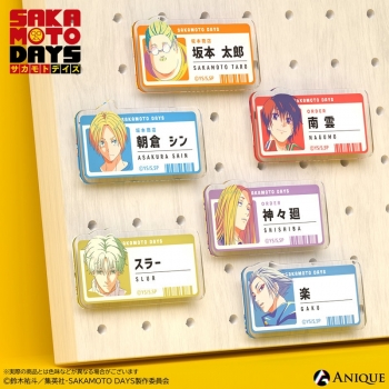 グッズ-バッチ】SAKAMOTO DAYS 楽 店員風アクリルバッジ | アニメイト