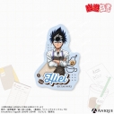 【グッズ-ステッカー】幽☆遊☆白書 【ウェイター】飛影 ダイカットステッカーの画像