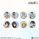 【グッズ-バッチ】進撃の巨人 トレーディングジュエル缶バッジ(全8種)の画像