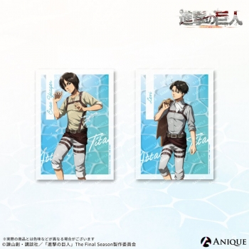 グッズ-ポスター】進撃の巨人 【海を見に行こう】エレン A3クリア 