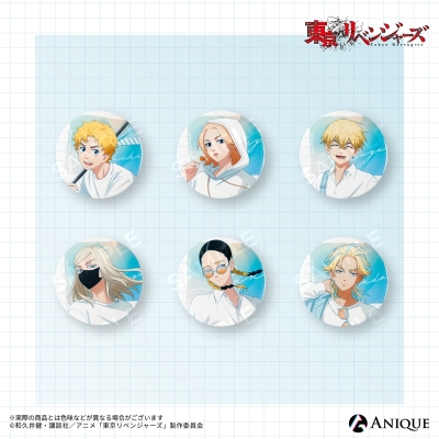 【グッズ-バッチ】東京リベンジャーズ 【ルーフトップ】トレーディング缶バッジ(全6種)