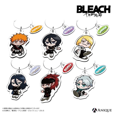 【グッズ-キーホルダー】BLEACH 千年血戦篇 【BLEACH GRAFFITI】トレーディングアクリルキーチェーン(全6種)