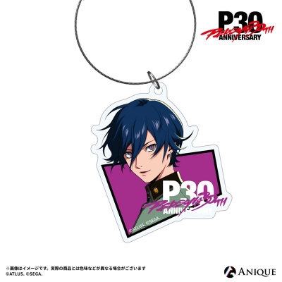 【グッズ-キーホルダー】ペルソナ P30th 描き下ろしイラスト【ルーフトップ】トレーディングアクリルキーホルダー B(全8種)