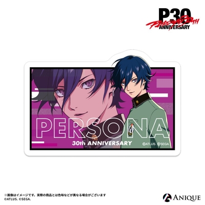 【グッズ-ステッカー】ペルソナ P30th 描き下ろしイラスト【ルーフトップ】トレーディングステッカー(全8種)