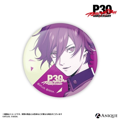 【グッズ-バッチ】ペルソナ P30th 描き下ろしイラスト【ルーフトップ】トレーディング蓄光缶バッジ(全8種)