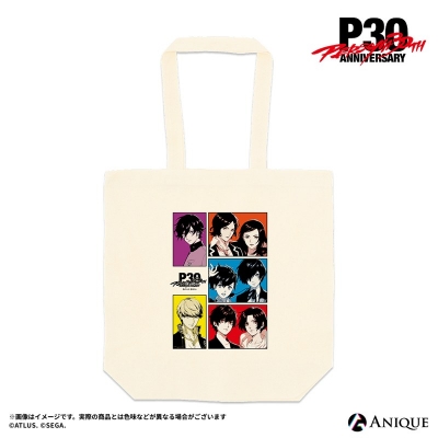 【グッズ-バッグ】ペルソナ P30th 描き下ろしイラスト【ルーフトップ】トートバッグ