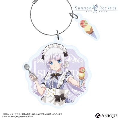 Summer Pockets アイスクリームガール トレーディングアクリルキーホルダー(全5種)