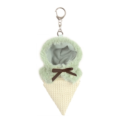 【グッズ-衣装】ノンキャラオリジナル アイスミニぬいポンチョ グリーン【Appel Toi】