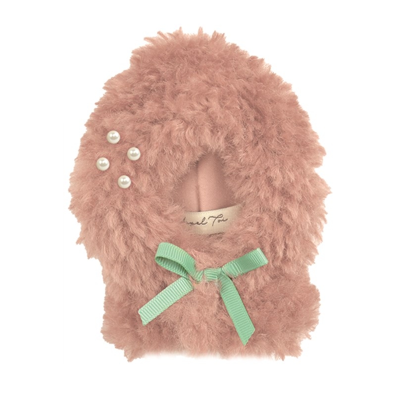 【グッズ-衣装】ノンキャラオリジナル フルーツぬいポンチョ いちごピンク【Appel Toi】