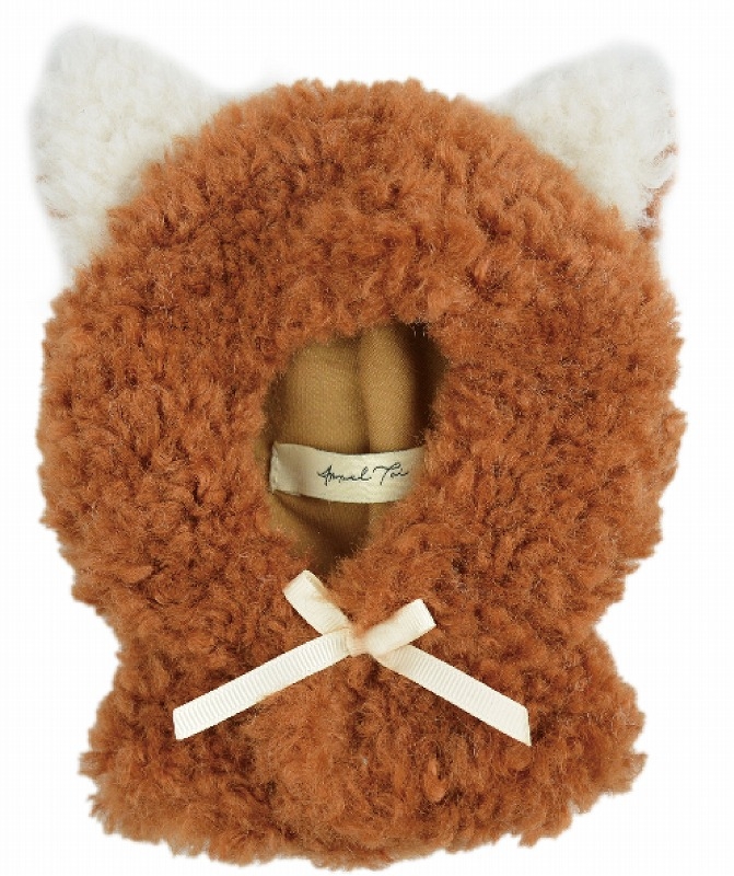 【グッズ-衣装】ノンキャラオリジナル アニマル耳ぬいポンチョ キツネ【Appel Toi】