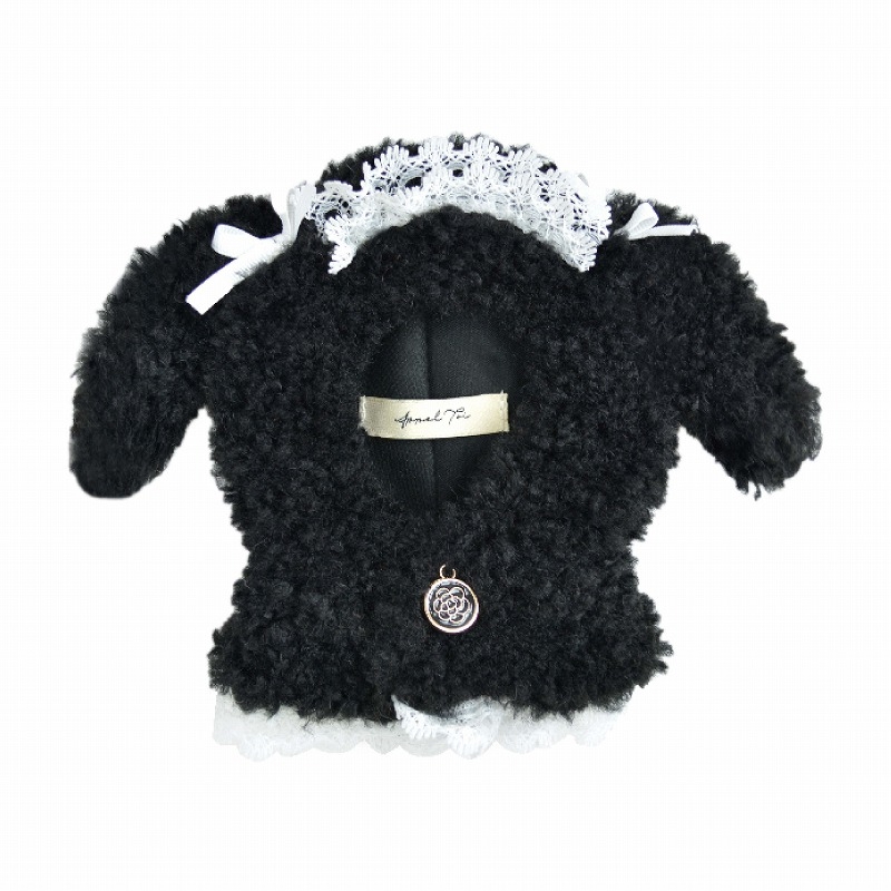 【グッズ-衣装】ノンキャラオリジナル ゴスロリぬいポンチョ ブラック【Appel Toi】