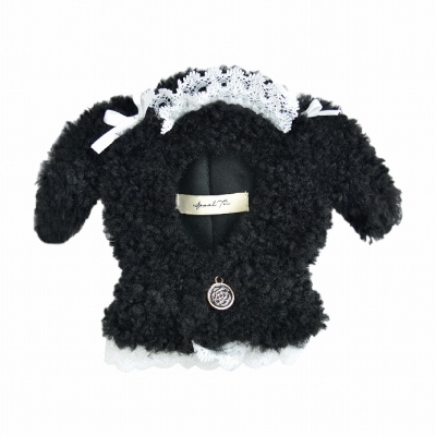 【グッズ-衣装】ノンキャラオリジナル ゴスロリぬいポンチョ ブラック【Appel Toi】