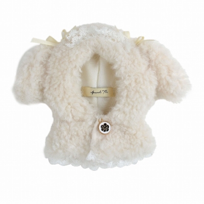 【グッズ-衣装】ノンキャラオリジナル ゴスロリぬいポンチョ アイボリー【Appel Toi】