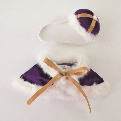 【グッズ-衣装】ノンキャラオリジナル 王様ぬいケープ パープル【Appel Toi】