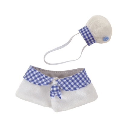 【グッズ-衣装】ノンキャラオリジナル コックぬいケープ ブルー【Appel Toi】