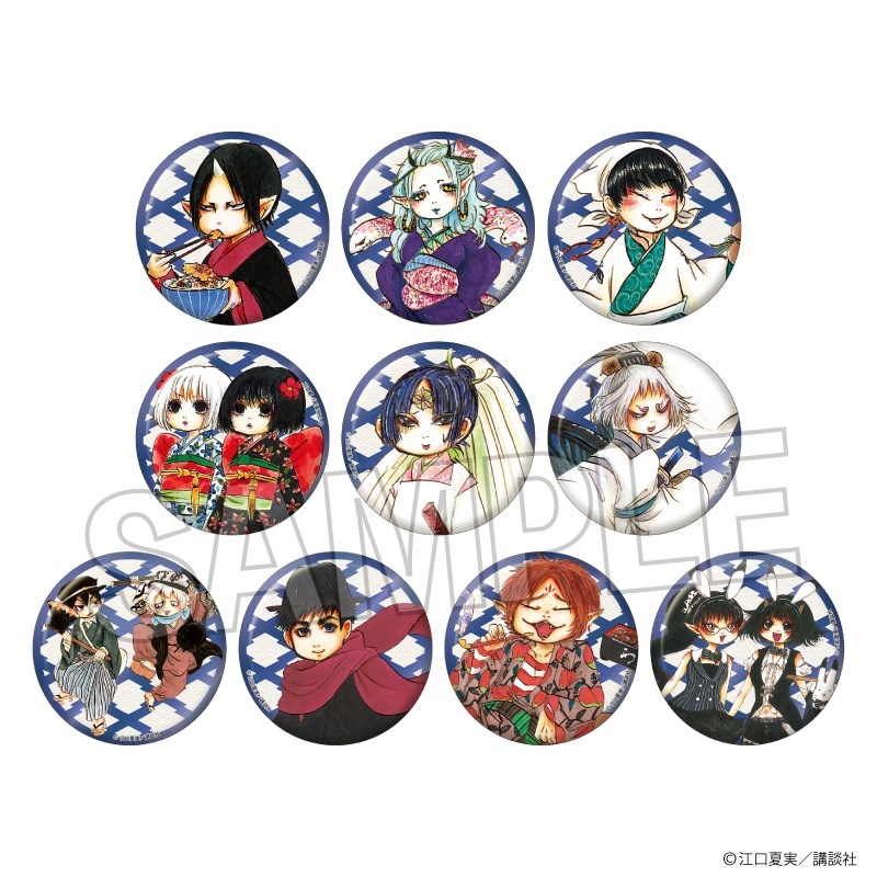 【グッズ-バッチ】鬼灯の冷徹 トレーディングギラギラ缶バッジ vol.2 BOX2