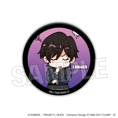 【グッズ-バッチ】コードギアス 反逆のルルーシュ DOTABATA!缶バッジ ルルーシュ(制服)
