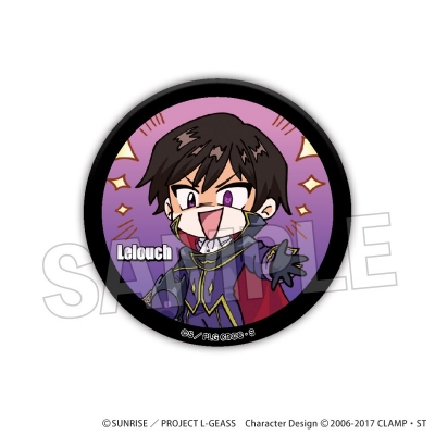 【グッズ-バッチ】コードギアス 反逆のルルーシュ DOTABATA!缶バッジ ルルーシュ(ゼロ)