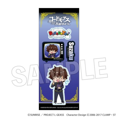 【グッズ-ステッカー】コードギアス 反逆のルルーシュ DOTABATA!ステッカー スザク(制服)