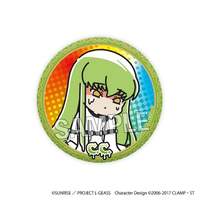 【グッズ-バッチ】コードギアス 反逆のルルーシュ ATSUI缶バッジ C.C.(拘束服)