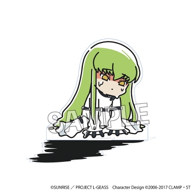 【グッズ-スタンドポップ】コードギアス 反逆のルルーシュ ATSUIシャドウアクリルスタンド C.C.(拘束服)