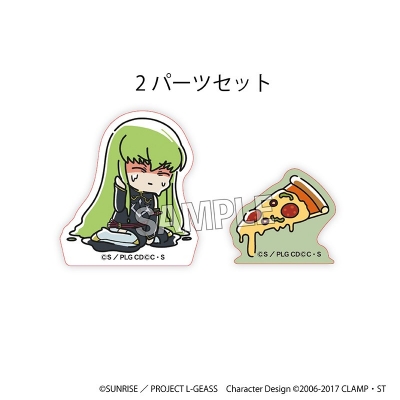 【グッズ-置きもの】コードギアス 反逆のルルーシュ ATSUI積み積みブロック ミニ C.C.(黒の騎士団)