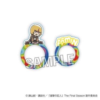 【グッズ-指輪】進撃の巨人 ATSUI指の上の透明リング アルミン