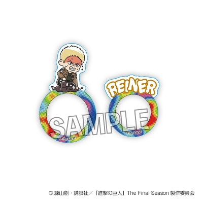 【グッズ-指輪】進撃の巨人 ATSUI指の上の透明リング ライナー