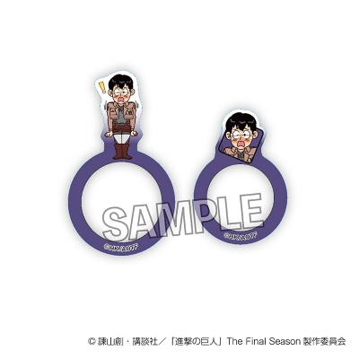 【グッズ-指輪】進撃の巨人 DOTABATA!指の上の透明リング ベルトルト