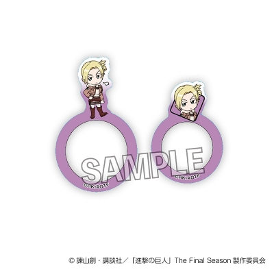 【グッズ-指輪】進撃の巨人 DOTABATA!指の上の透明リング アニ