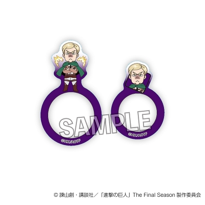 【グッズ-指輪】進撃の巨人 DOTABATA!指の上の透明リング エルヴィン